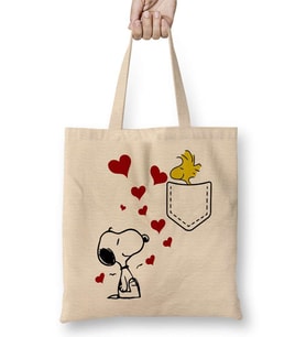 Love Snoopy Bez Çanta Uzun Saplı