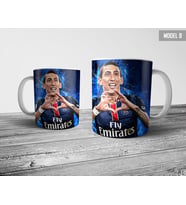 Pixxa Di Maria Paris Saint Germain PSG Kupa Bardak Model 8
