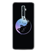 Oppo Reno 2Z 4 Lite 4 Pro 5 6 7 A31 Kılıf Desemli Silikon Love Cats 1604