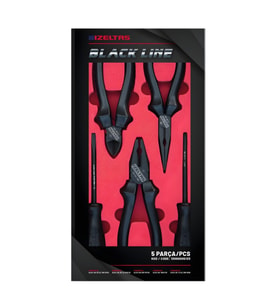 İZELTAŞ BLACK LİNE 5 PARÇA SET
