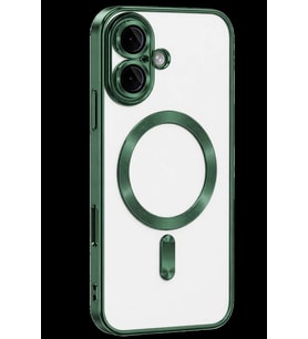 iPhone 16 Kılıf Kross Magneticsafe Kapak - Koyu Yeşil