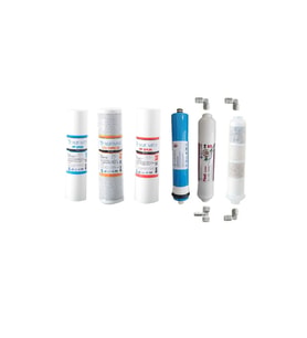 AQUAFLY Su Arıtma Filtresi 6 Filtre 9 AŞAMA Arıtıcı Filtresi YEDEK 10' AÇIK KASA UYUMLU