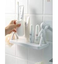 Banyo Mutfak Pratik Raf  Yapışkan Askılık Adam Figürlü Askılık Askılık