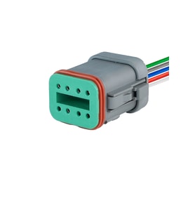 DT06-8S Erkek Konnektör 8 Pin Kablolu