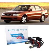 Toyota Corolla Led Xenon Uzun Far Ampulü HB3 Ultimate 9500 Lumens Yeni Seri Beyaz 2000-2002