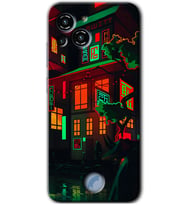 Reeder S23 Pro Max Kılıf HD Desen Baskılı Arka Kapak - China Street