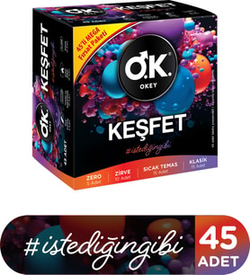 Okey Keşfet 45'li Prezervatif