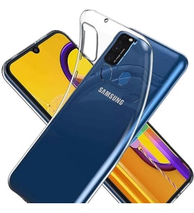 Galaxy M31 Kılıf Zore Şeffaf İnce ve Esnek Süper Silikon Kılıf (Renksiz)