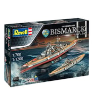Revell Gift Set Legendary Bismarck 1:700 1:1200 5637