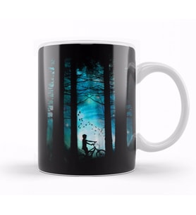 Forest Long Ride Kupa Bardak Porselen