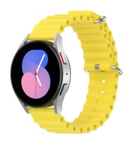 ​​Amazfit Pace GTR 2 2E Lite 47mm Kordon Ocean Silikon Kordon 22mm (Sarı)