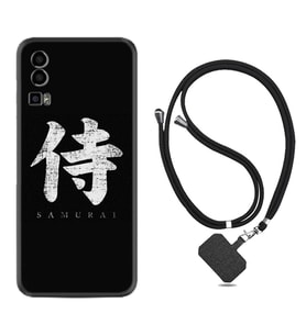 General Mobile Gm 23 Kılıf Resimli Boyun Askılı İpli Desenli Silikon Samurai 1340