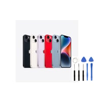 Apple İphone 14 Arka Kapak +B7000 Yapıştırıcı+Tamir Seti (Mavi)