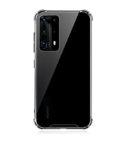 Coverzone Huawei P40 Pro ile uyumlu K?l?f Z-Nitro Anti Shock Silikon Kapak Kamera Korumal? Anti?ok Airbag K�?e Korumal? Silikon ?effaf K?l?f