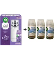 Air Wick Air Wick Oda Kokusu Freshmatic Lavanta Kit + Yedek 250 Ml + Temizliğin Esinti 70 Güne Kadar Ferahlık 3 X 250 Ml