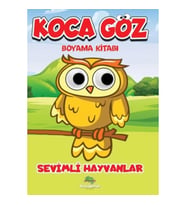 Koca Göz Boyama –Sevimli Hayvanlar