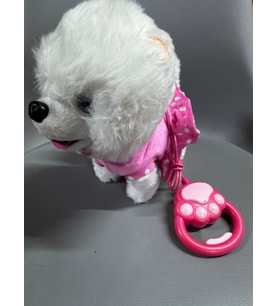 Pati Kumandalı Pilli Dans Eden Müzikli Peluş Köpek – Yürüyen, Sesli ve Havlayan İnteraktif Oyuncak Köpek