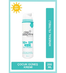 Cire Aseptine Airless Günes Koruyucu Çocuk Vücut SPF 50+ Kids Sun Protect 200 ml