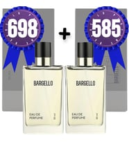 Bargello 698 Fresh Erkek Parfüm + 585 Floral Erkek Parfüm 50 ML EDP