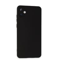 Samsung Galaxy A05 Kılıf Nano İçi Kadife Silikon - Siyah