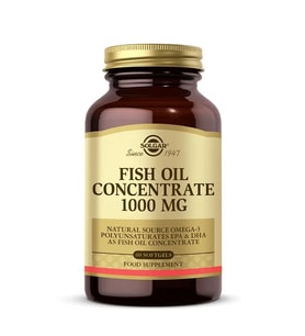 Solgar Fish Oil Concantrate1000MG 60 Kapsül
