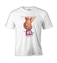 Yeni Bebek Kız Ayakkabı Anneler Günü Beyaz Unisex Tshirt