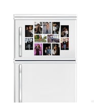 Kişiye Özel Fotoğraflı Magnet 6x9 cm 9 adet