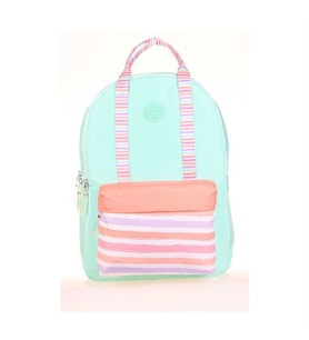 Kaukko Double Stripe Sırt Çantası Mint K1767