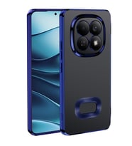 Xiaomi Redmi Note 15 4G / 5G / Poco M8 Kılıf Kamera Korumalı Logo Gösteren Şeffa