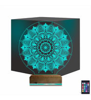 Luvivia Mandala 3D Lamba - Masa Gece Lambası