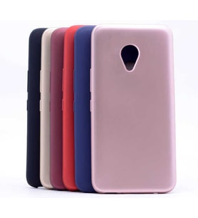Meizu M5S Uyumlu Kılıf Zore Premier Silikon Kapak (Kırmızı)