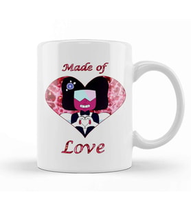 Made of Love Garnet Wedding Version Steven Universe Kupa Bardak Porselen
