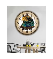 bilge Tasarım Retro Duvar Saati 40 x 40 CM (Karışık)