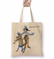 Regular Show Bez Çanta Uzun Saplı