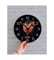 bilge Tasarım retro Duvar Saati 35 x 35 CM (Karışık)