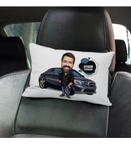 Erkeğe Hediye Prestijli Araba Karikatürlü Koltuk Yastığı