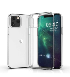 Apple iPhone 12 Pro Uyumlu Kılıf Zore Süper Silikon Kapak (Renksiz)