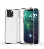 Apple iPhone 12 Pro Uyumlu Kılıf Zore Süper Silikon Kapak (Renksiz)