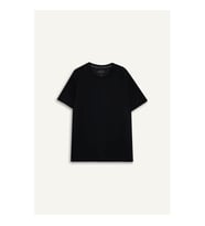Defacto Standart Fıt Bisiklet Yaka Yan Baskılı Siyah Erkek T-Shirt F8389AX/BK27