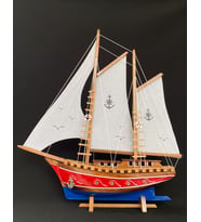 Karadeniz Maket Gemi Yat Modeli, Dekoratif Ev Hediyesi