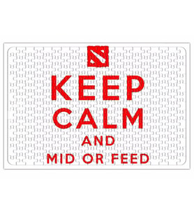 Keep Calm And Mid Or Feed Puzzle 240 Parça Yapboz