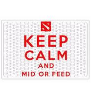 Keep Calm And Mid Or Feed Puzzle 240 Parça Yapboz