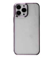 Newface Apple iPhone 14 Pro Kılıf Element Silikon - Lila