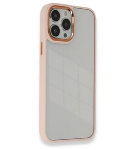Durukar® iPhone 14 Pro Kılıf Dora Kapak - Pudra