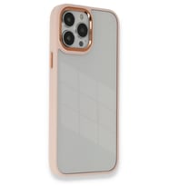 Durukar® iPhone 14 Pro Kılıf Dora Kapak - Pudra