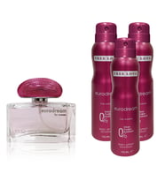 Free Love Eurodream Edp Kadın Parfüm 100 Ml Ve Deodorant 150 Ml 3 Adet
