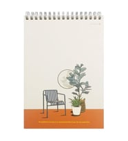 Morning Glory 3500 Çizgili Not Defteri 22,2x15 cm Saksı 11131-88157