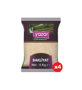 Yazar Ucuz Uygun Fiyat Pilavlık Pirinç 5 Kg x 4 Paket