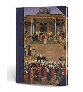 Osmanlı Kaftan Journal Çizgili Tören Lacivert
