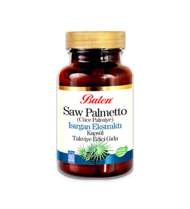 Balen Saw Palmetto Isırgan Ekstraktı Çinko 375 mg 60 Kapsül